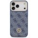 3. Guess 4G Strass Logo MagSafe Schutzhülle für iPhone 18 Pro Max / 17 Pro Max – blau