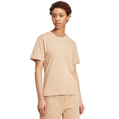 4. adidas Essentials Baumwoll-T-Shirt mit kleinem Logo W JY4963