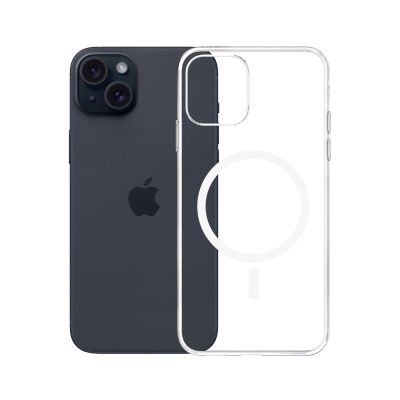 7. 3mk Clear MagCase Hülle für Apple iPhone 15 Plus – transparent