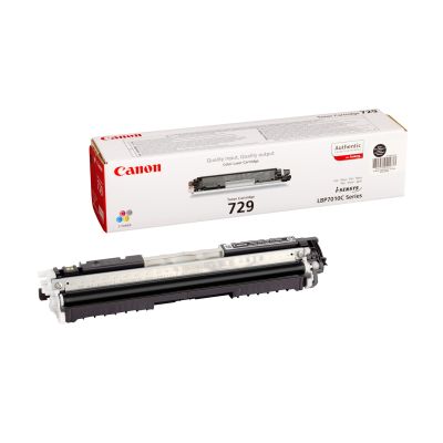 2. Canon 729 BK Tonerkartusche, 1 Stück, Original Schwarz