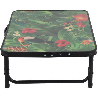 15. Campingtisch 75x55x25-59cm Flower Enero Camp