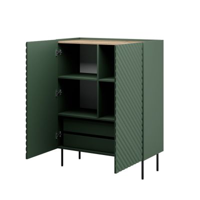 2. Regal 2D2SZ ONDA 98x45xH127 grün