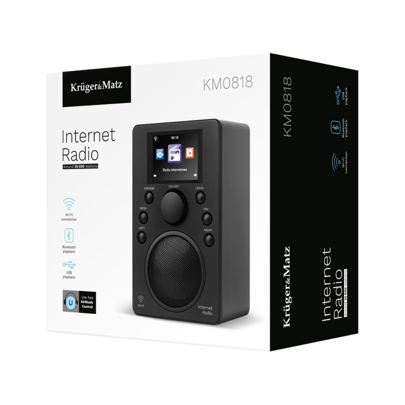6. KRUGER & MATZ INTERNETRADIO KM0818.1