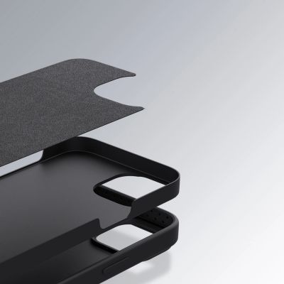 13. Nillkin CamShield Silky Silikonhülle iPhone 14 Pro Max Silikonhülle mit Kameraschutz Blau