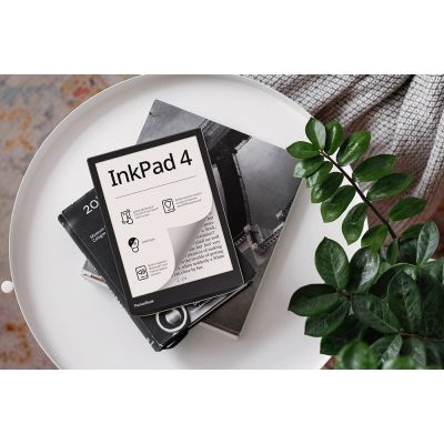 18. PocketBook InkPad 4 743 7,8" 32GB Wi-Fi Stardust Silver E-Book-Reader