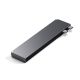 3. Satechi Type-C Pro Hub Slim Space Grau - Schlankes Gehäuse