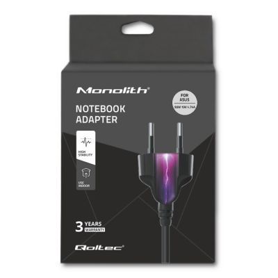 7. Qoltec 50071.90W Netzteil für Asus Notebook (19 V; 4,74 A; 90 W; 5,5 mm x 2,5 mm)