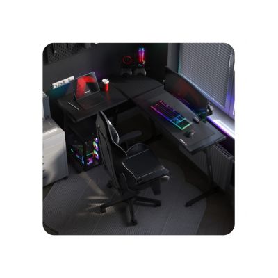 8. Huzaro Hero 6.0 Schwarzer RGB-Gaming-Schreibtisch