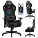 Gamingstuhl Huzaro Combat 7.6 RGB Black