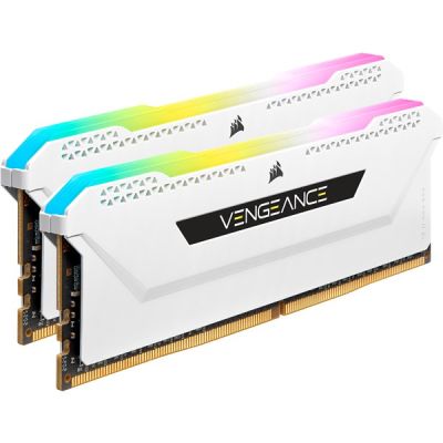 6. Arbeitsspeicher Corsair Vengeance RGB Pro CMH16GX4M2E3200C16W 16 GB (2x8 GB) DDR4 3200 MHz