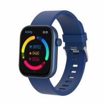 Denver SWC-185BU Smartwatch / Sportuhr 4,7 cm (1,85") AMOLED Digital 390 x 450 px Touchscreen Blau