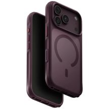 Uniq Veren Magclick Ladehülle für iPhone 18 Pro / 17 Pro - bordeauxrot