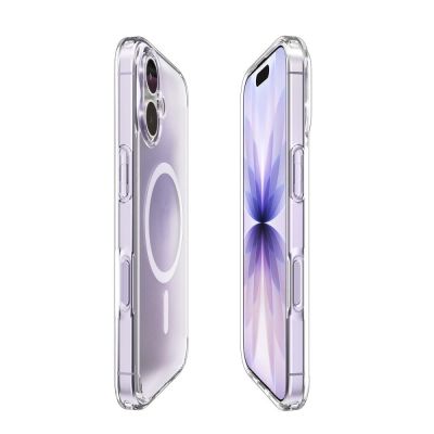 6. Spigen Ultra Hybrid MagSafe Case für iPhone 17 - Weiß