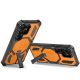 3. Tech-Protect MagBlast MagSafe Hülle + 2er-Pack Schutzglas für Samsung Galaxy S26 Ultra – Schwarz und Orange