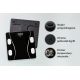 8. ELDOM SMART PERSONALWAAGE TWO610 ILIIE BIS 180 KG, BMI, BMR, LBM INDEX APP KOMPATIBEL MIT ANDROID UND