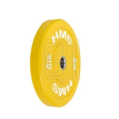 15. HMS YELLOW BUMPER Olympiascheibe 15 kg CBR15 