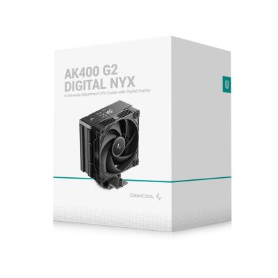 9. DeepCool AK400 G2 Digitaler NYX Prozessor-Luftkühler 12cm Schwarz 1 Stück.