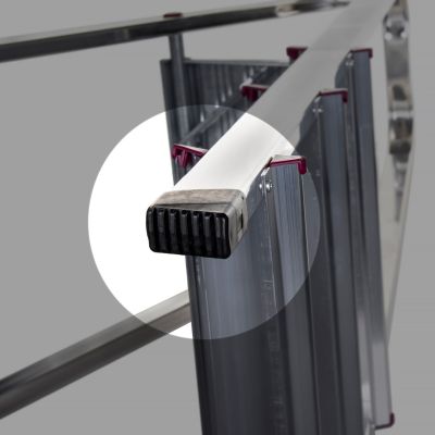 7. CORDA Aluminium-Haushaltsleiter 4 Stufen 000705 KRAUSE