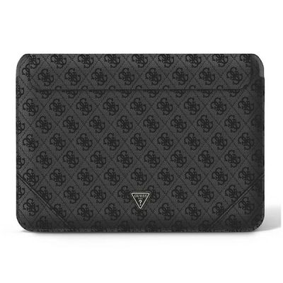 Guess 4G Uptown Triangle Logo Hülle für 13-14" Laptop - Schwarz