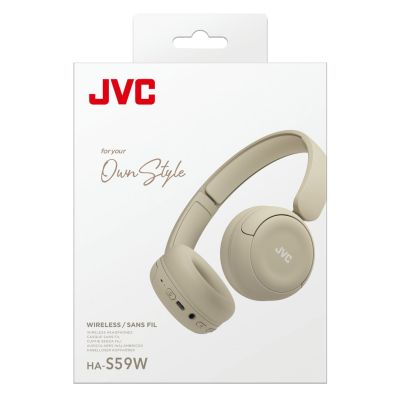 5. JVC HAS-59WCU Bluetooth-Kopfhörer Beige