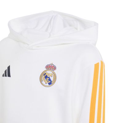 3. adidas Real Madrid Kinder-Hoodie weiß KG2953