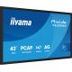 5. IIYAMA Monitor 108 cm (42,5") T4329AS-B1AG 16:9 M-Touch 2x HDMI + USB-C