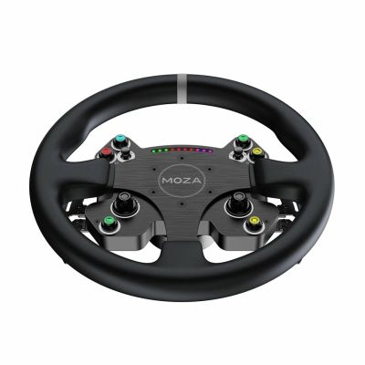 6. Moza Racing CS V2P Schwarzes USB-PC-Lenkrad