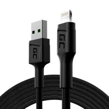 GREEN CELL KABGC12 GC RAY USB-KABEL - LIGHTNING 200CM, WEISSE LED, SCHNELLLADUNG