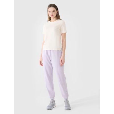 3. Oversize-T-Shirt für Damen aus Modal 4F 4FWSS25TTSHF1991-11S