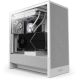 NZXT H5 Flow MIDI-Towergehäuse mit Fenster, weiß