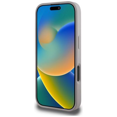 5. Guess Grained Roses Big 4G Logo iPhone 16 Pro Hülle - Lila