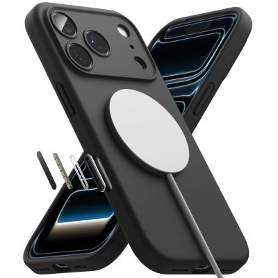 5. Ringke Silikon MagSafe Hülle für iPhone 18 Pro – Schwarz