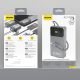 2. Dudao K31 Pro 45W 20000mAh Powerbank mit integriertem einziehbarem USB-C-Kabel - Grau