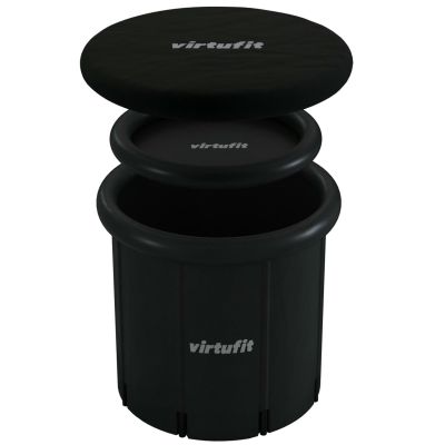 2. VIRTUFIT EISBAD XXL - 375 LITER - ANTHRAZIT - MIT ZUBEHÖR