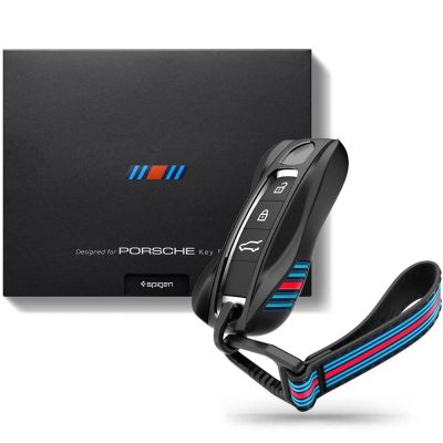 9. Spigen Porsche Schlüsselanhängerhülle PK100 für Autoschlüssel – schwarz