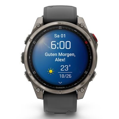 12. Garmin Fenix 8 PRO AMOLED 47mm Saphirglas/Titan Sportuhr