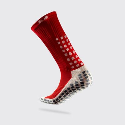 2. Trusox Dünne rote Fußballsocken