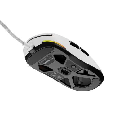 10. Genesis Krypton 660 Gaming-Maus, beidhändig bedienbar, USB Typ-A, optisch, 12000 DPI