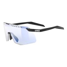 Uvex Pace Stage SV Radbrille schwarz matt/verspiegelt blau