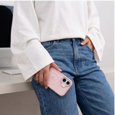 7. Tech-Protect BasicMag MagSafe iPhone 17 Hülle – Mattrosa