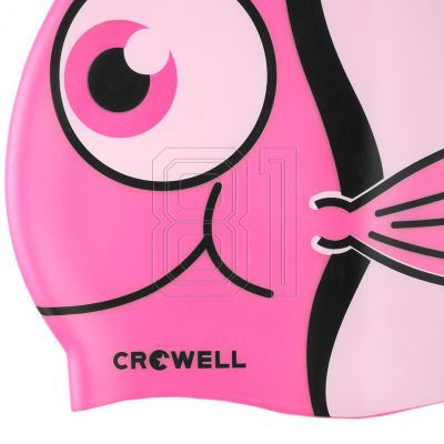 2. Crowell Nemo-Jr-size silicone swimming cap