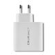 6. QOLTEC Wandladegerät 63 W | 5–20 V | 1,5–3 A | USB Typ C PD | USB QC 3.0 | Weiß