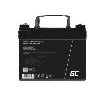 7. GREEN CELL GEL-BATTERIE AGM21 12V 33AH