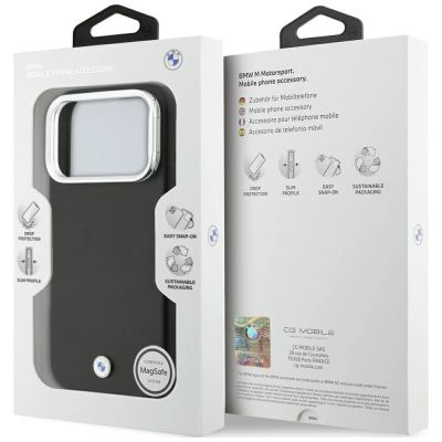 8. BMW M Sign Metalllogo MagSafe Hülle für iPhone 17 Pro - Schwarz