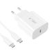 3. Tech-Protect NC20W PD20W USB-C Wandladegerät mit USB-C Kabel - weiß