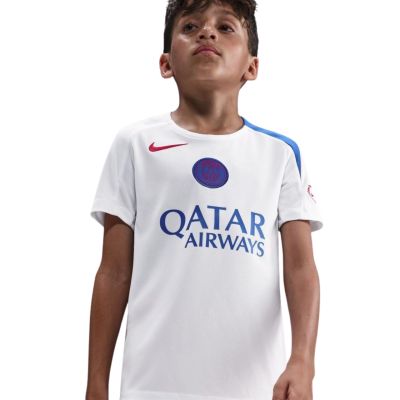 3. Nike PSG Strike Third Kinder-T-Shirt Weiß HM4445 101