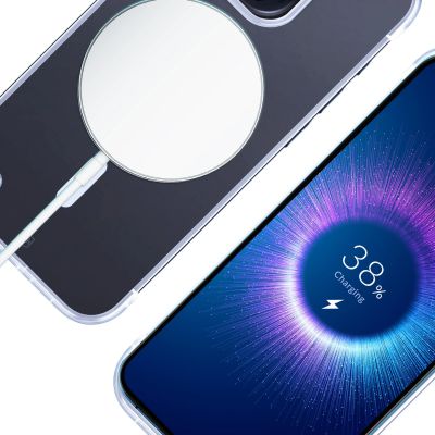 4. 3mk Just20g MagCase für iPhone 14 Pro Max – Transparent
