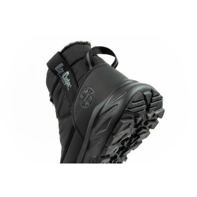 7. Lee Cooper Damen Winter-Wanderschuhe, isoliert, schwarz