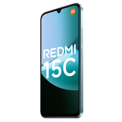 5. Xiaomi Redmi 15C 4G Mintgrün, 6,9" IPS-LCD-Display (720 x 1600 Pixel), Mediatek-Prozessor, 4 GB interner Arbeitsspeicher, 256 GB interner Speicher, Dual-SIM (Nano-SIM-Karte), 4G-Netzwerk, 50-MP-Hauptkamera, Frontkamera-Auflösung
