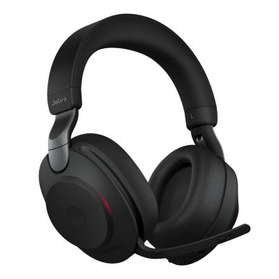 4. Jabra 28599-989-989 Kopfhörer/Headset, kabelgebunden & kabellos, Kopfbügel, Büro/Callcenter, USB Typ-A, Bluetooth, Schwarz